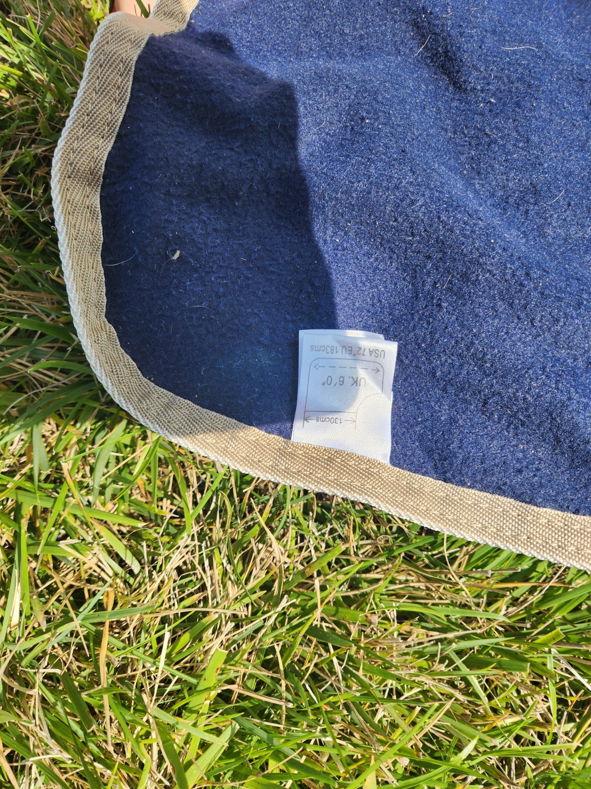2 - 72" Horse Fleece Coolers/Blankets