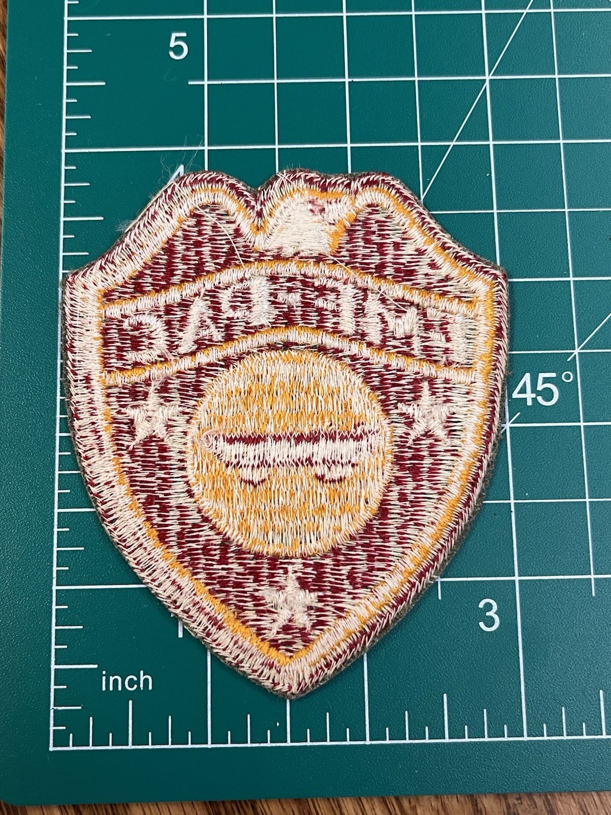 WWII USMC FMF PAC Artillery Patch