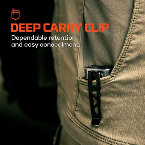 Edge 2K Pocket Light—2000 Lumens—5 Light Modes—Tactical New 2000 Lumens