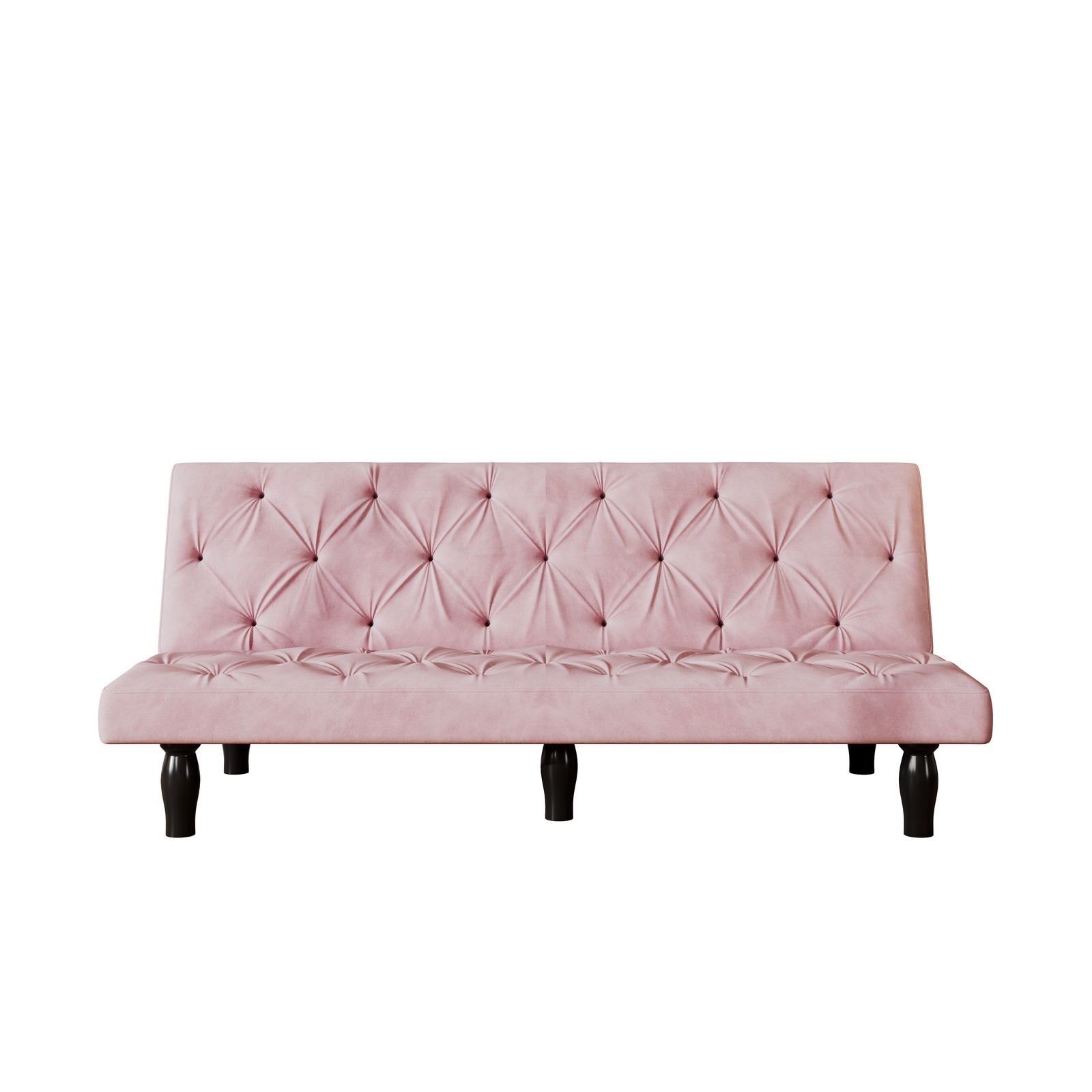 66" Velvet Sofa Bed Living Room Sleeper Sofa-to-Bed Transforms Seamlessly