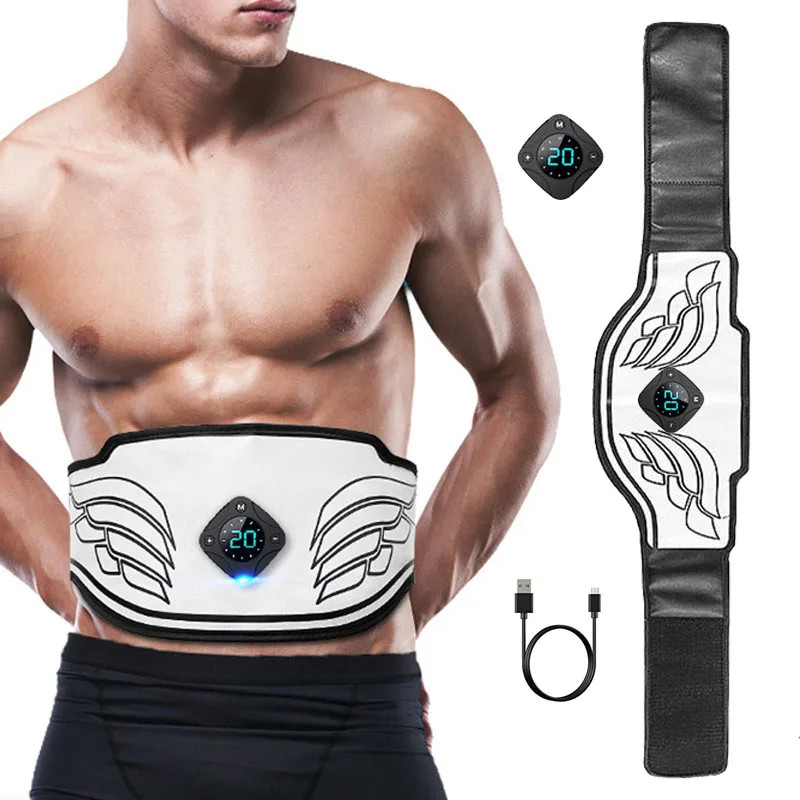 Electronic Muscle Stimulator Abs Toner Training Trainer Belt for Abdomen/Arm/Leg