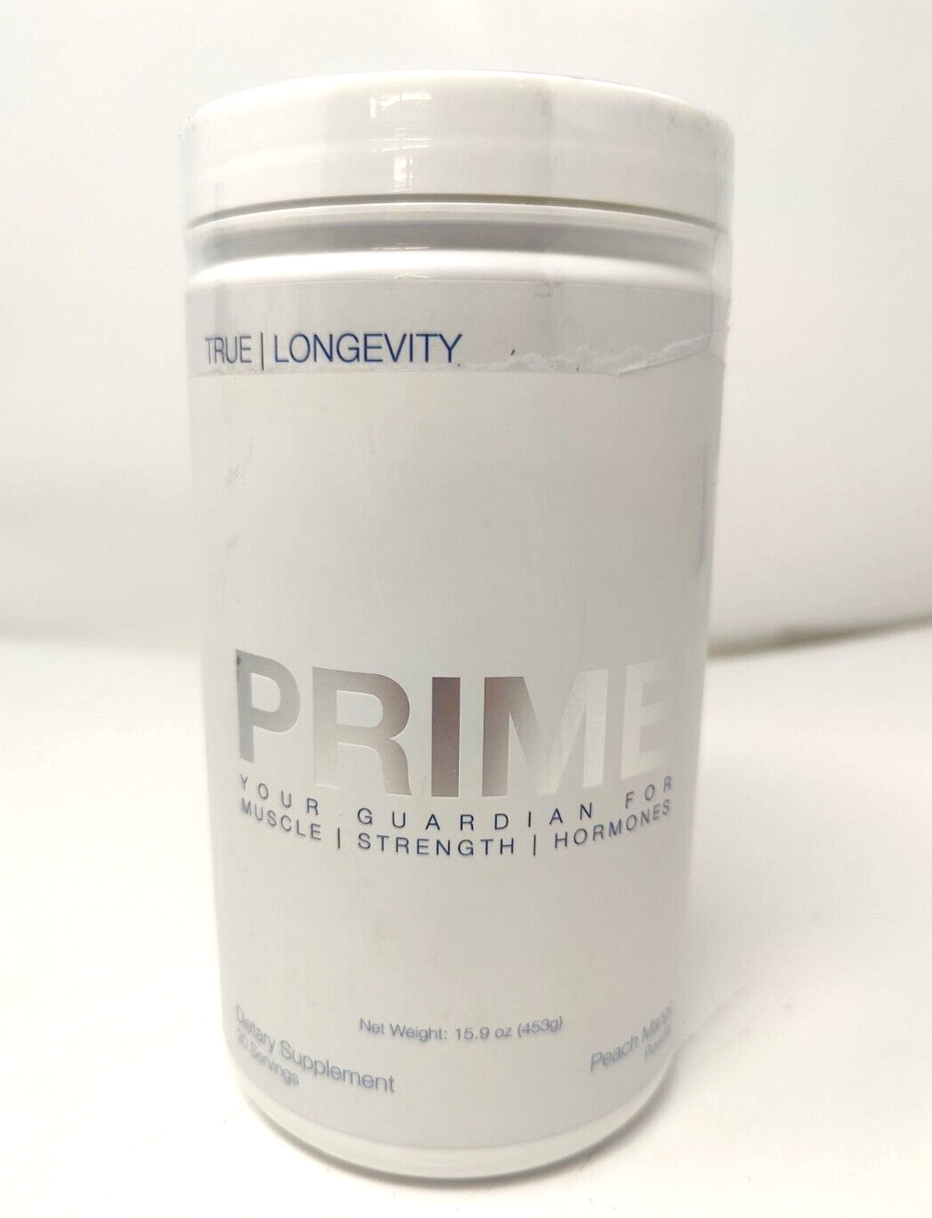 Prime Peach Mango Powder for Muscle strength 30 servings 15 oz 453g EXP 5/28 NEW