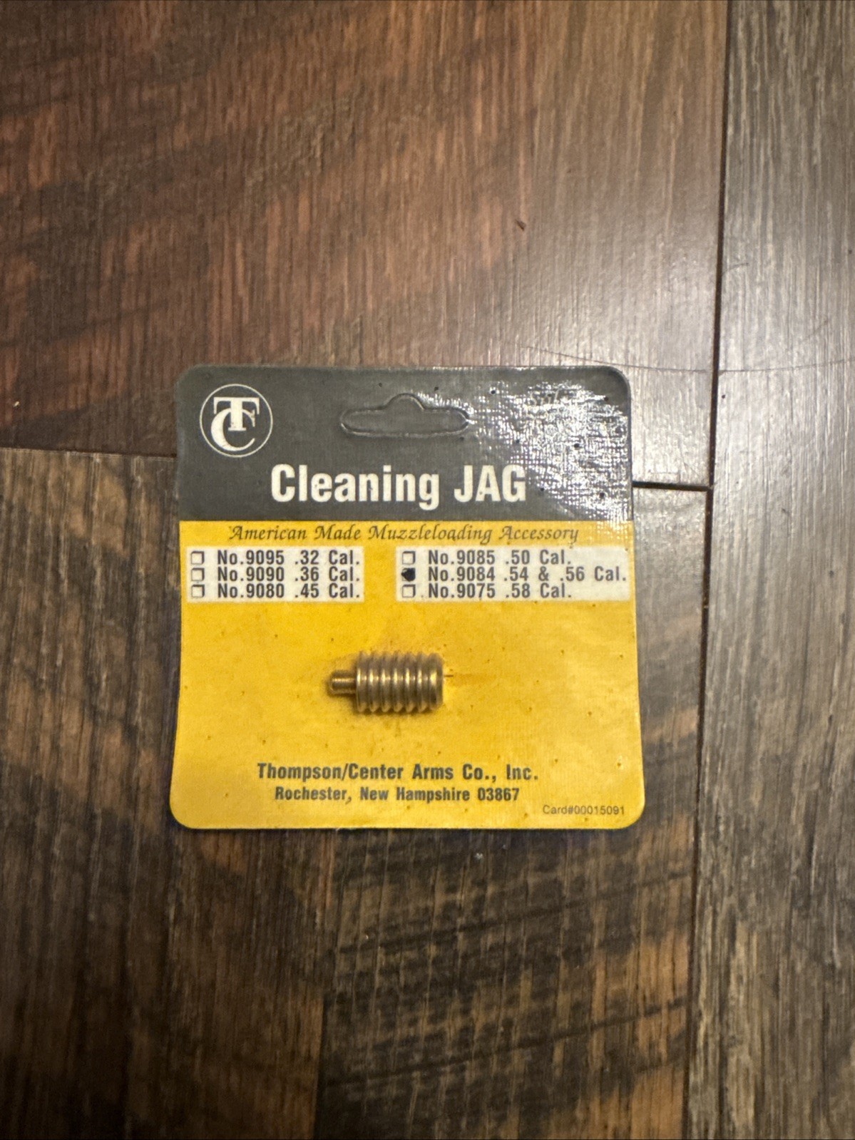 THOMPSON CENTER 9084 JAG 54/56 cal T/C Brass Cleaning JAG 10-32 thread FREE SHIP