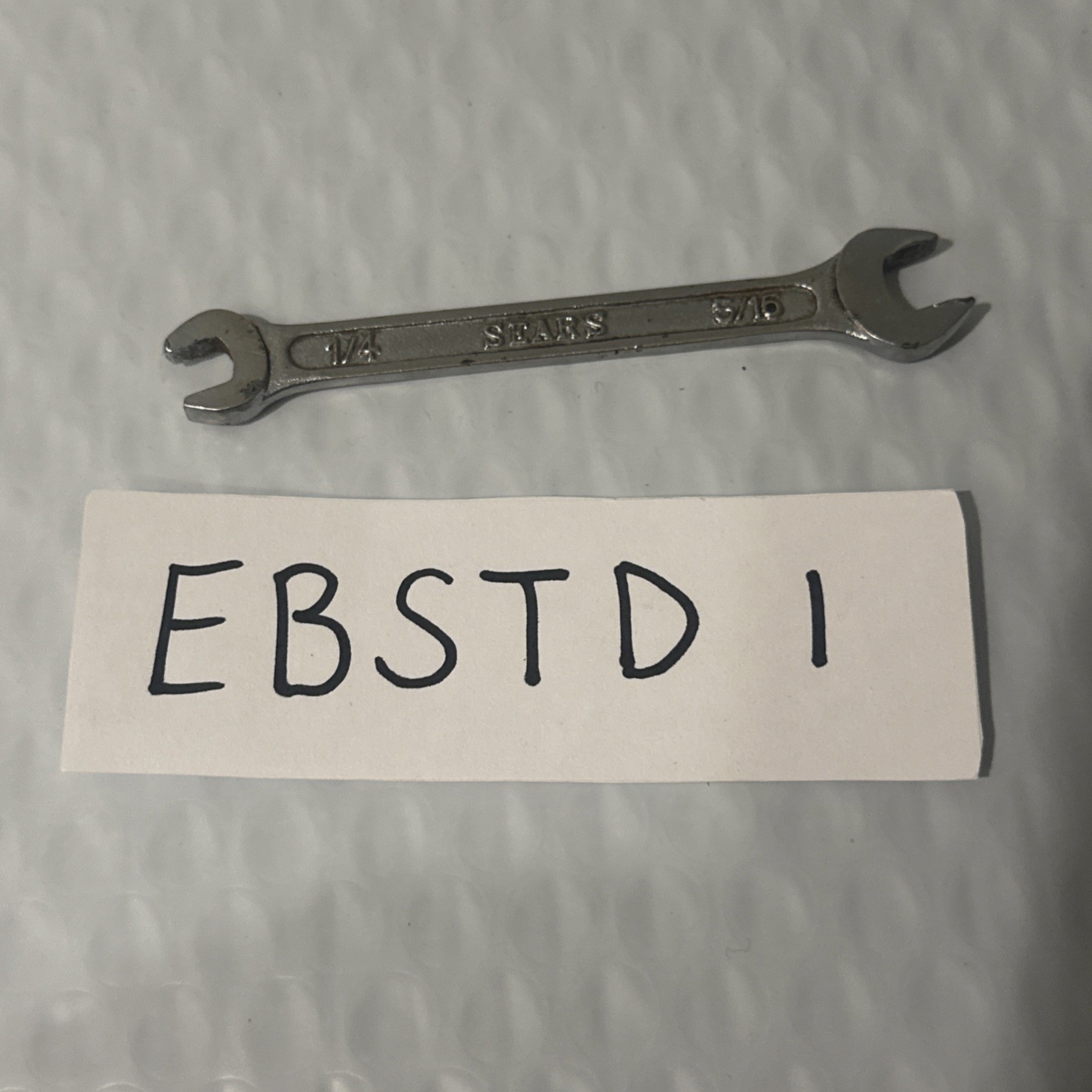 Vintage Sears Open End Wrench 1/4”x 5/16" Japan