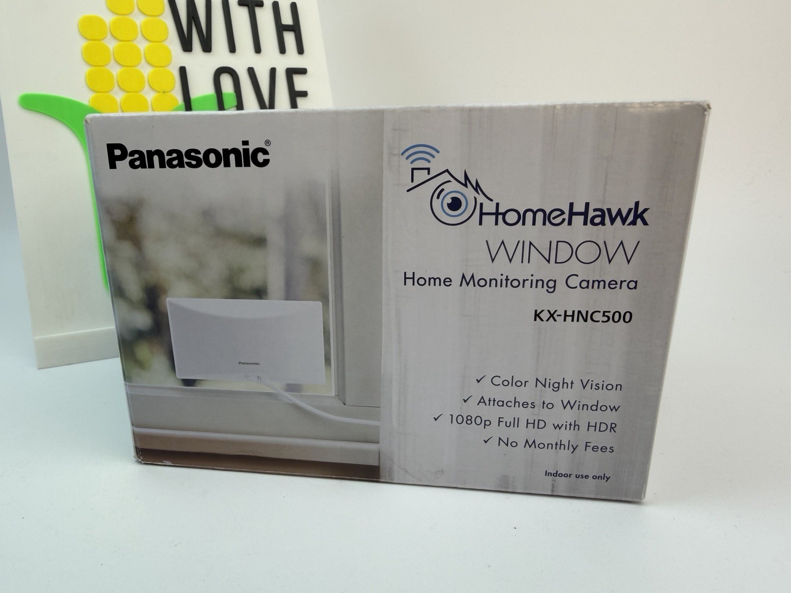 Panasonic KX-HNC500 HomeHawk Window Home Monitoring Camera, Outdoor Monitoring
