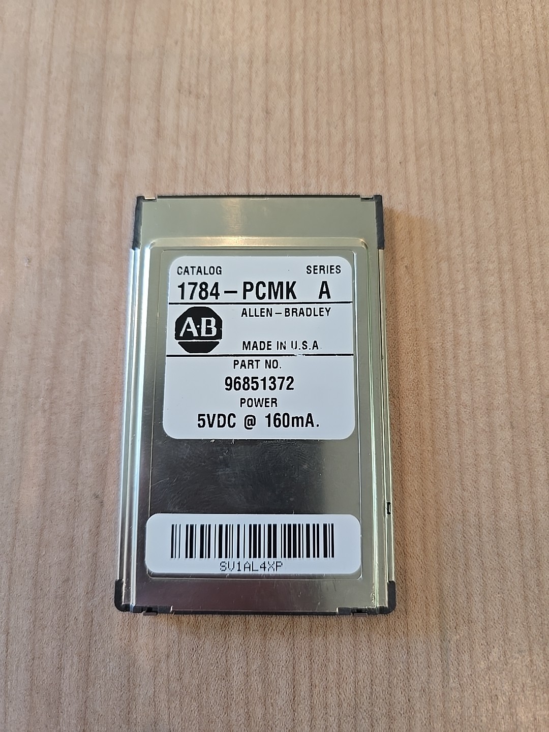 ROCKWELL ALLEN BRADLEY, COMMUNICATION CARD, 1784-PCMK Series A