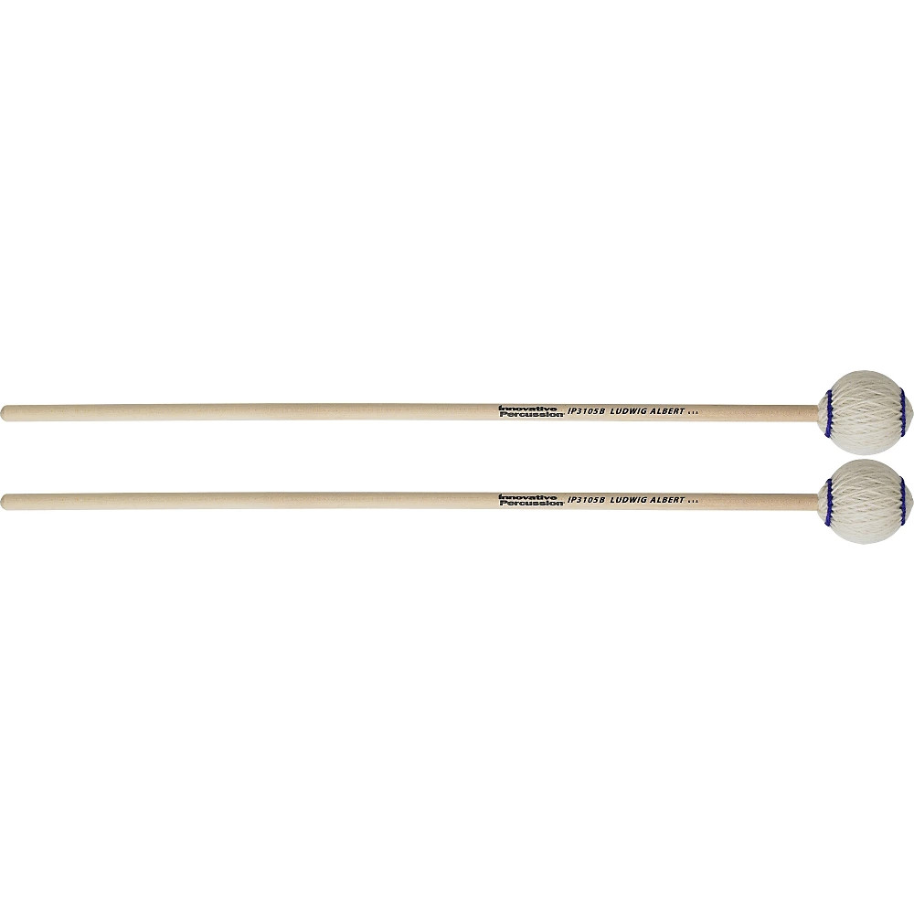 Innovative Percussion Ludwig Albert Series Birch Marimba Mallets Medium Birch