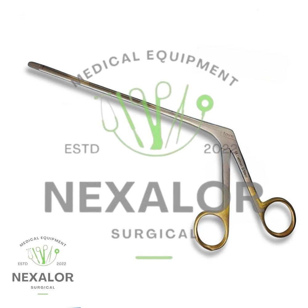 New Disc Forceps Straight 8" x 1mm Neuro & Ortho Surgical Instrument