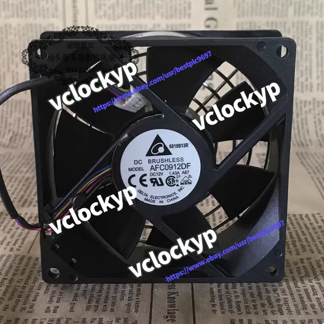 HP ML110 Gen9 784588-001 791708-001 AFC0912DF A67 12V 1.43A Cooling fan