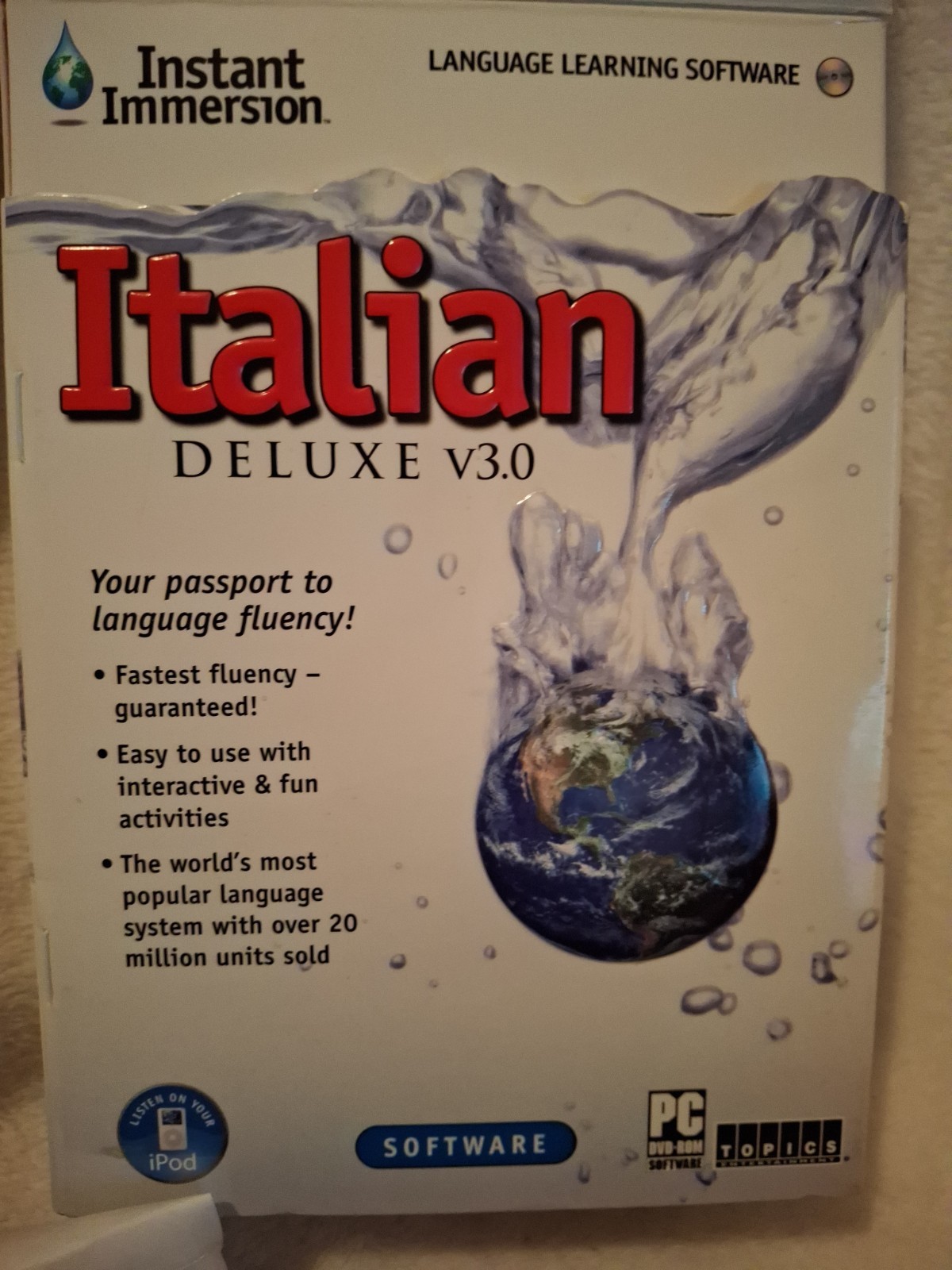 Instant Immersion Italian Language Course Deluxe v3.0