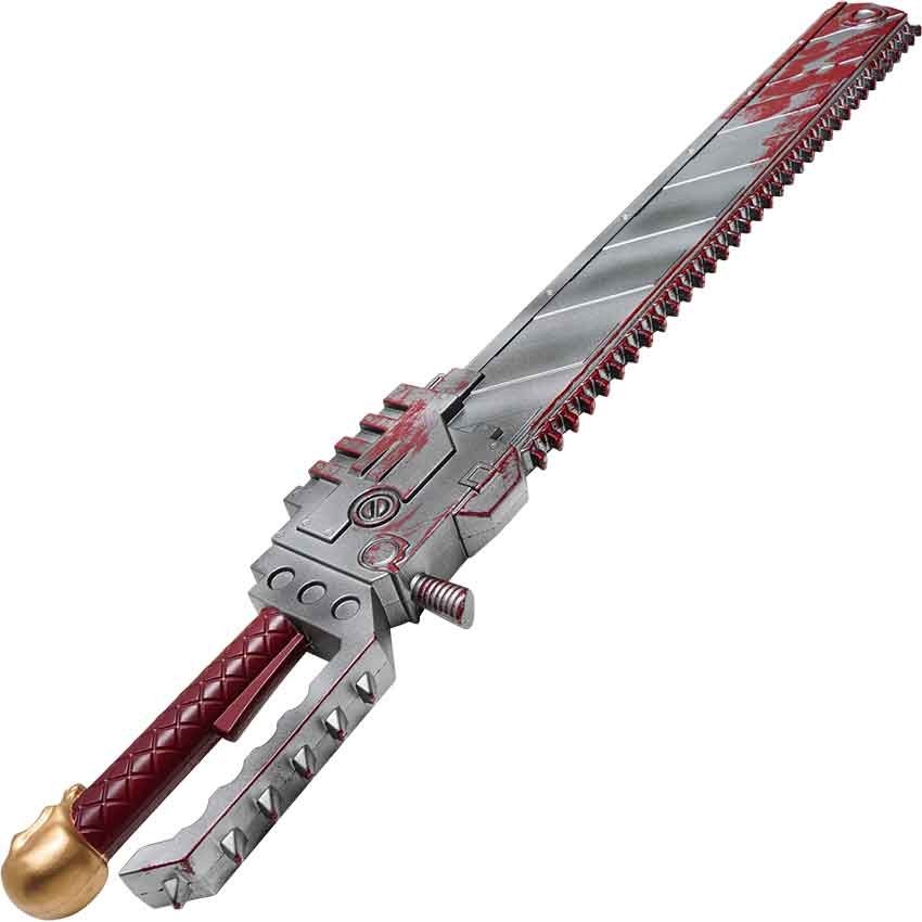 Chainsword (Bloodstain Ver.) Warhammer Foam Prop Replica