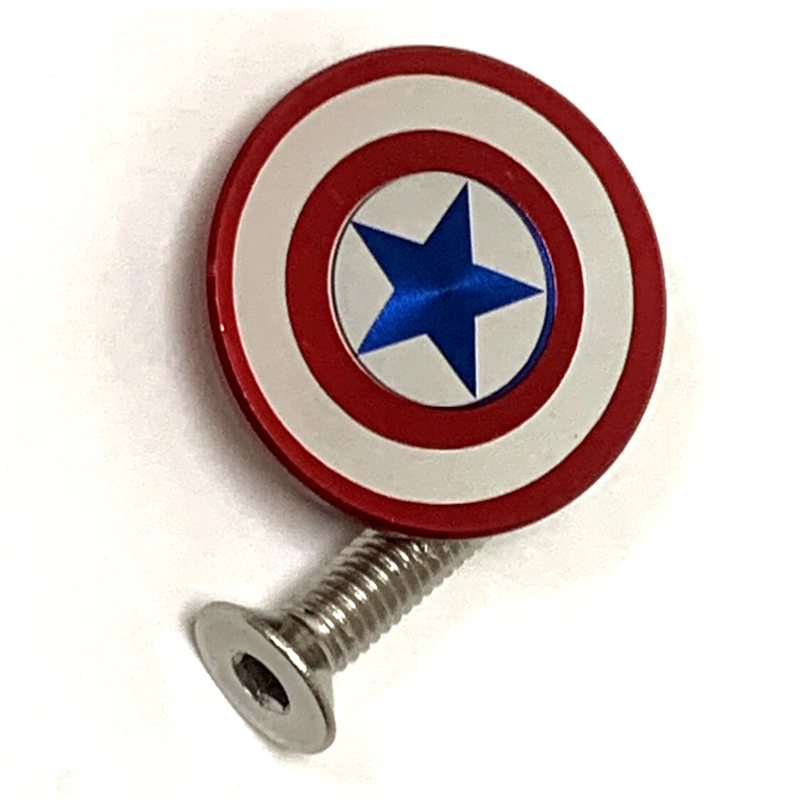 Captain America Alloy Top Cap