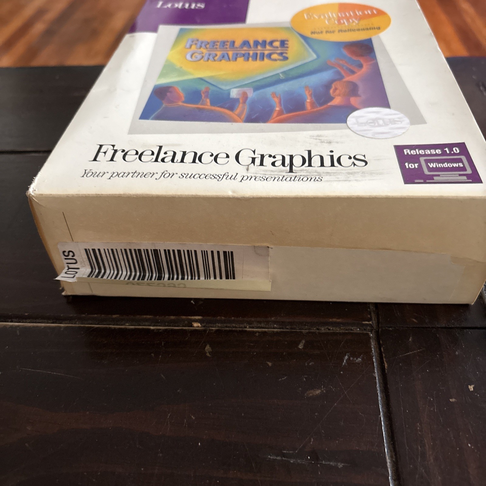 Lotus Freelance Graphics For Windows Software Evaluation Copy Release 1.0 NEW