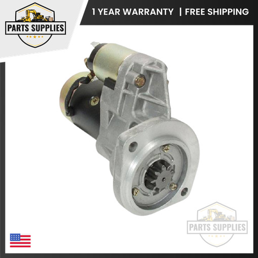 23300-6T00A Starter for Nissan Forklift Fits TD27 Diesel Engine