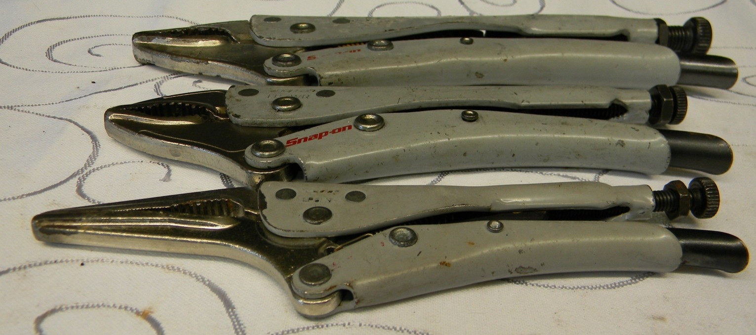 SNAP-ON 3PC LOCKING PLIER COMBINATION SET #LP404