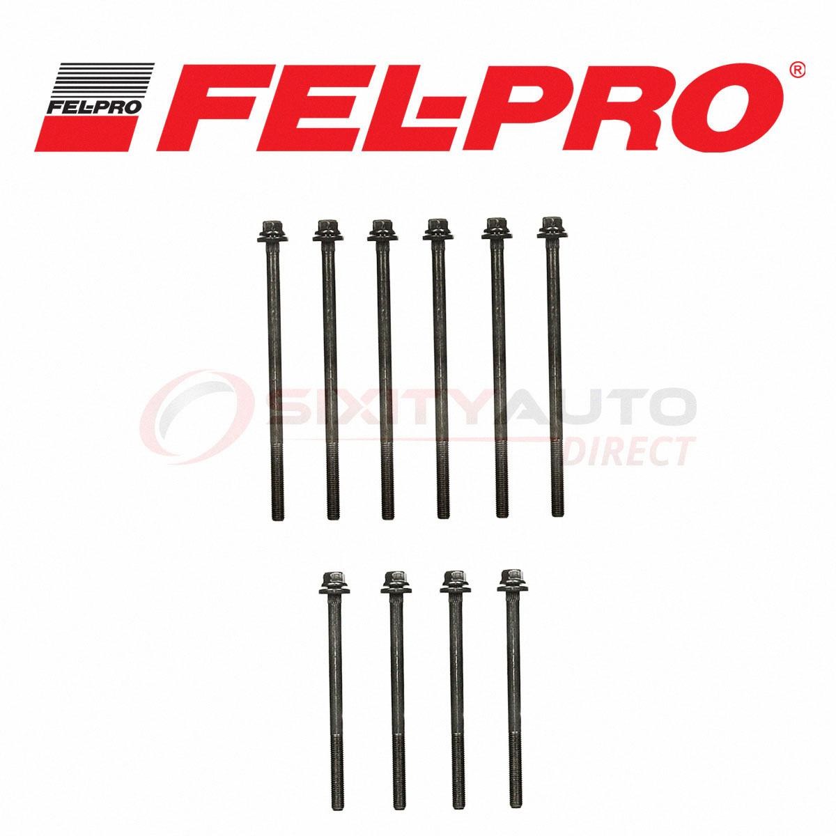 Fel-Pro Cylinder Head Bolt Set for 1996-2000 Plymouth Breeze 2.0L L4 - yu