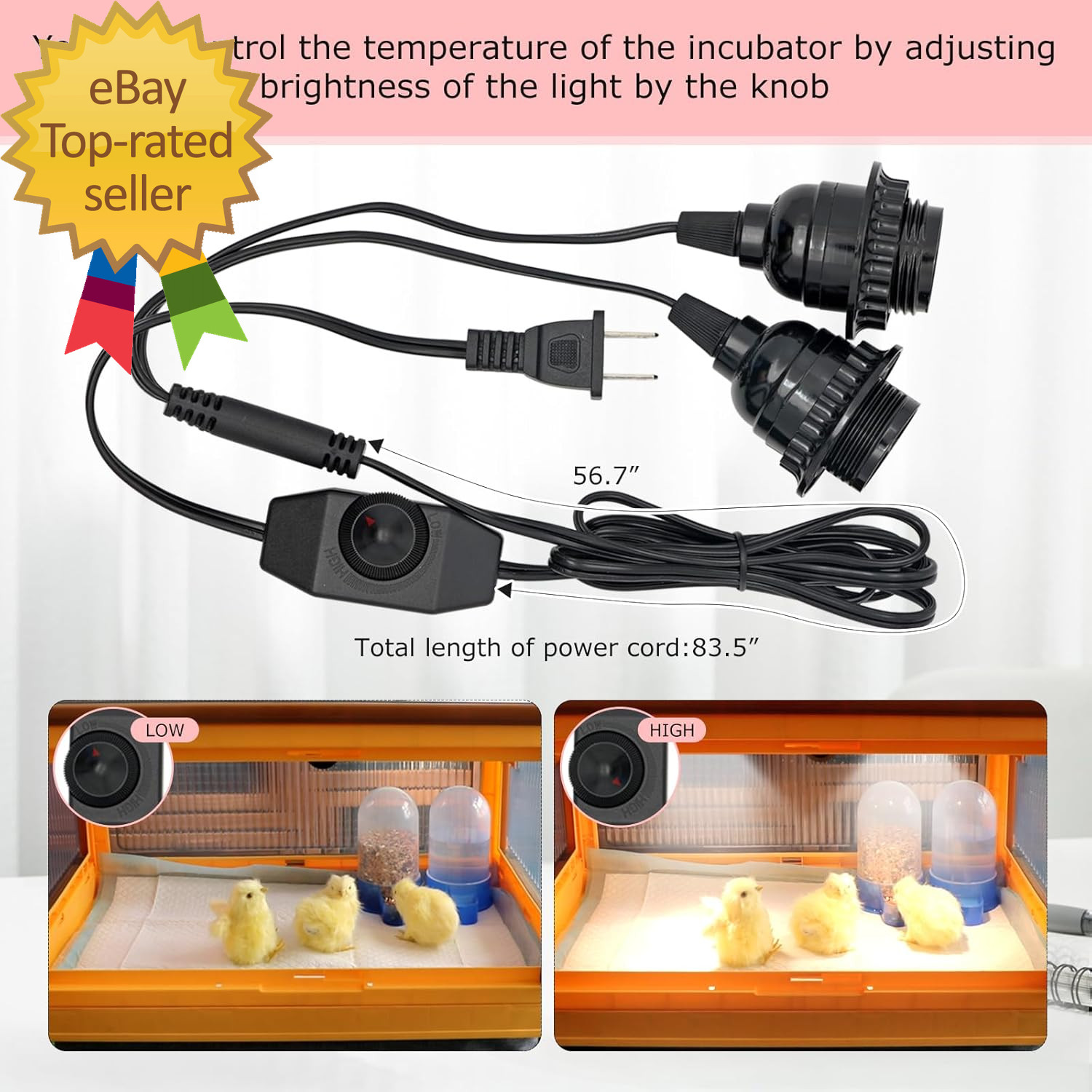 Chicken Brooder Box for Chicks Chicken Brooder Box Kit with Heater