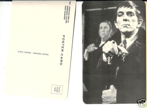 DARK SHADOWS BARNABAS COLLINS   PHOTO POSTCARD