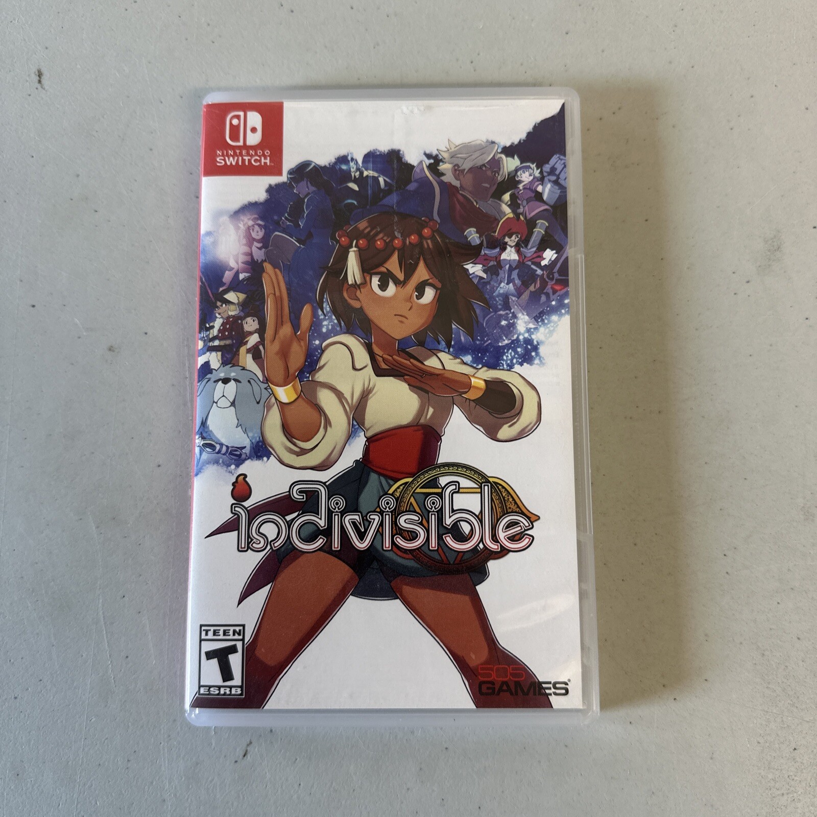 Indivisible - Nintendo Switch- Authentic Case Only - No Game