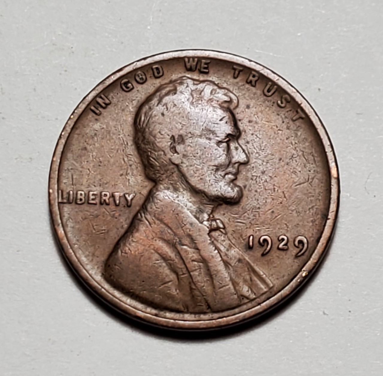 1929 P LINCOLN WHEAT PENNY #C10537