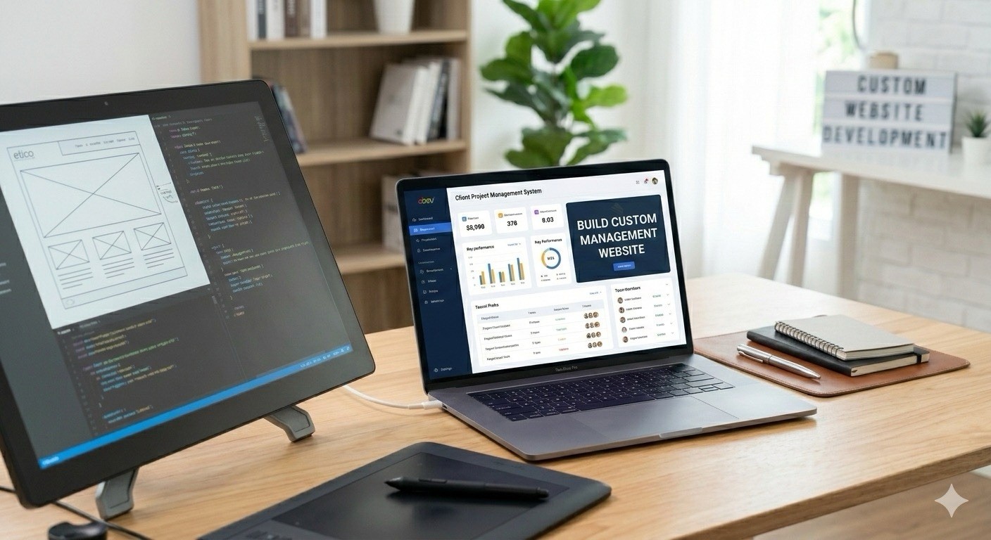 Custom Web & Admin Panel Development | Dynamic, Responsive, Low Cost