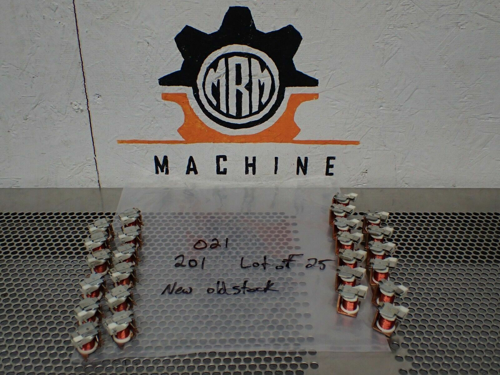 021 201 Relays New Old Stock (Lot of 25) See All Pictures
