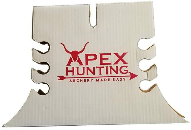 KHAMPA DIY Archery Paper Tuning System Kit Portable Archery Paper Tuner 11pc
