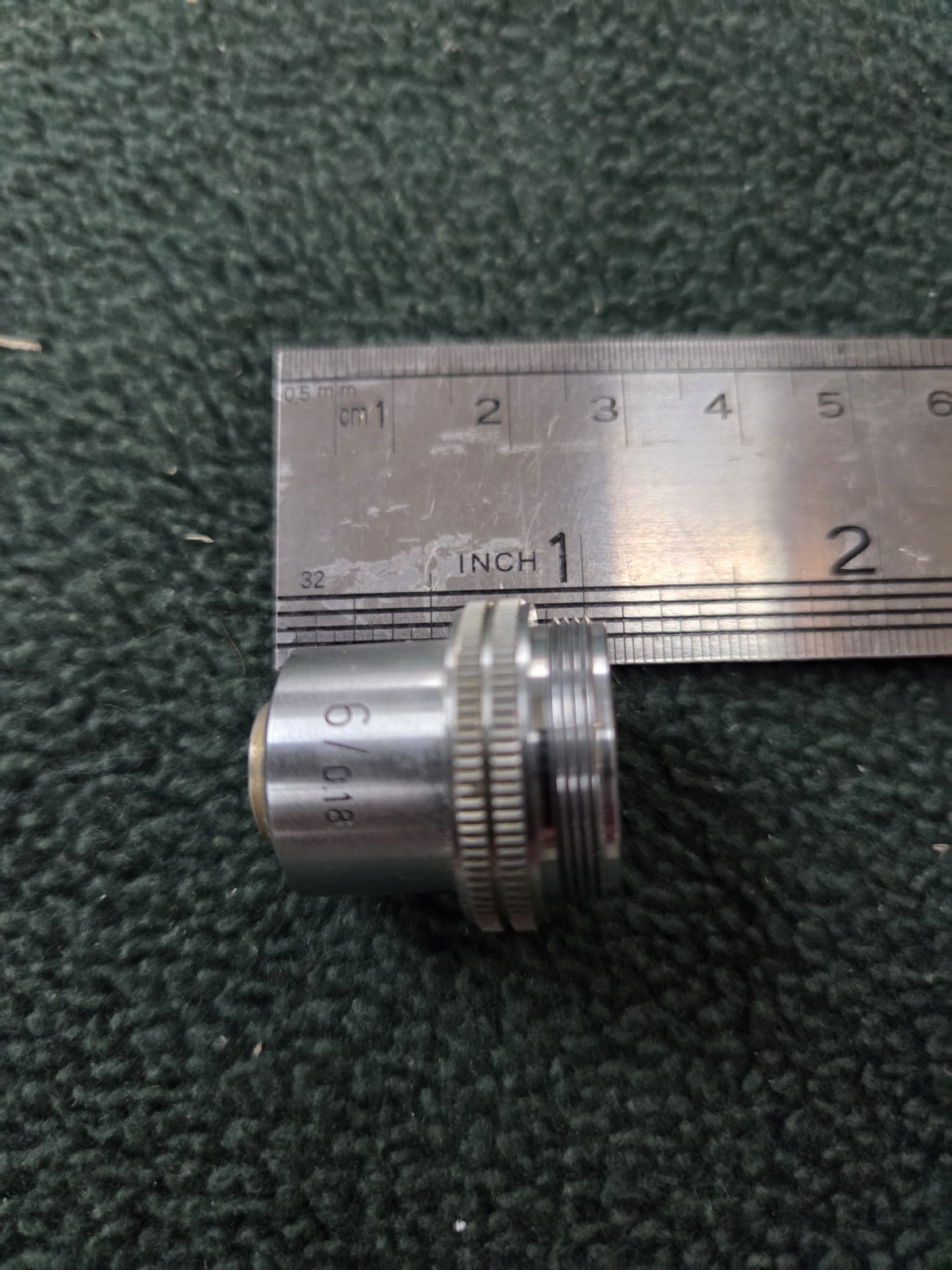 LEITZ WETZLAR 6 / 0.18 170/- MICROSCOPE OBJECTIVE
