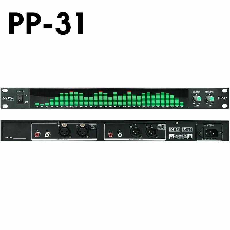 Digital Spectrum Analyzer LED Display Music Audio Spectrum indicator VU Meter