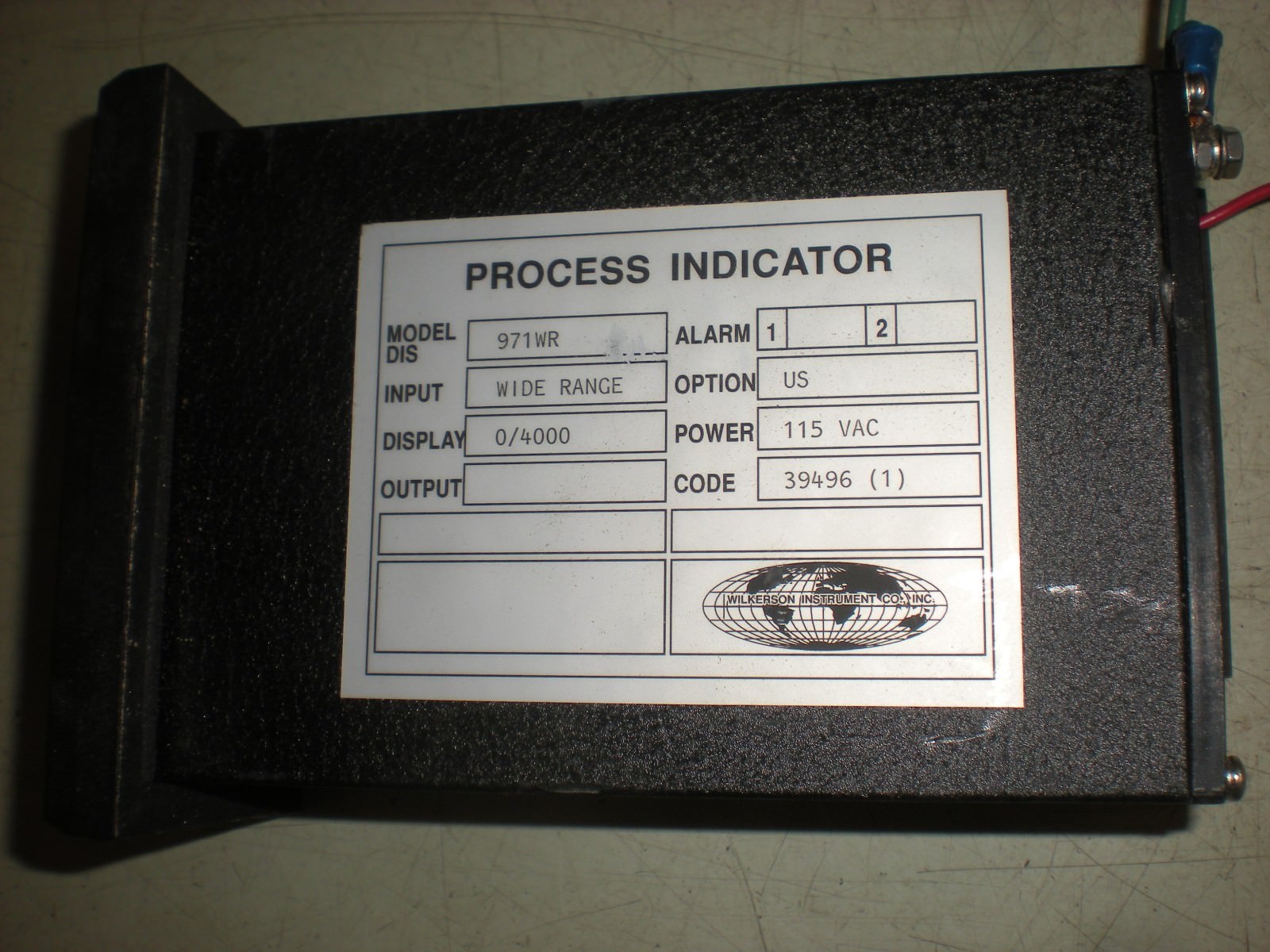Wilkerson Model 971WR Digital Indicating System Digital Display - #1