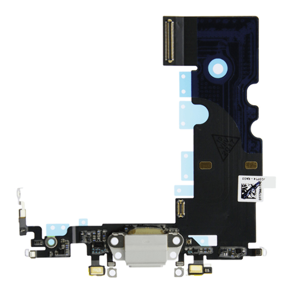 Charging Port Dock Microphone Replacement Flex Cable For iPhone 8, SE 2020 WHITE