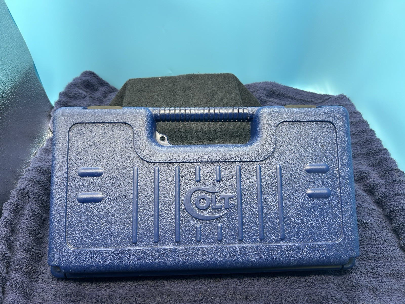 Factory Colt Blue Hard Case, Could Be Used W/ Any Colt Firearms, Minty