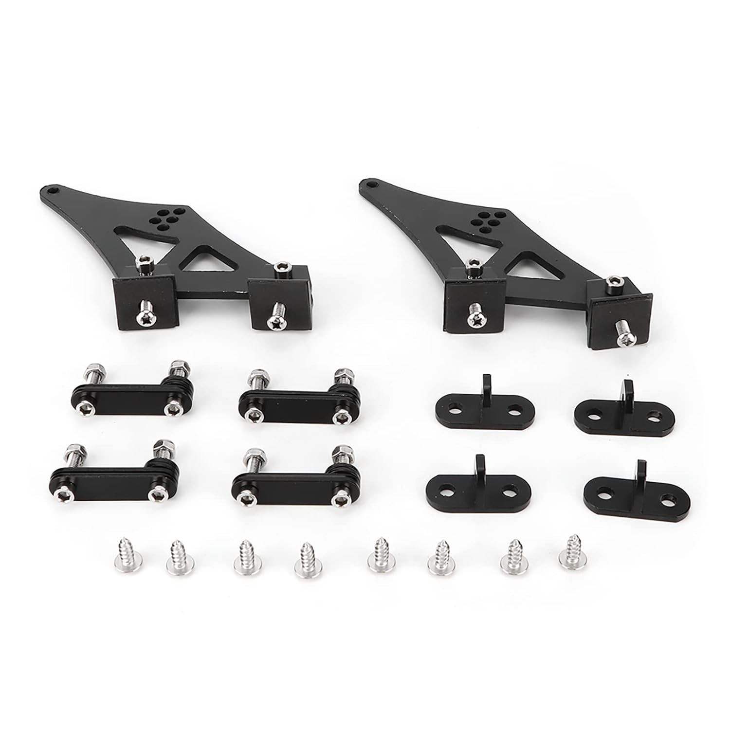 Universal Car Spoiler Mounting Brackets 11cm/4.3in - CNC Aluminum Alloy Rear Win