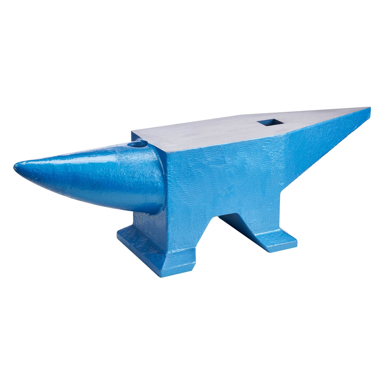 Uimoso 132.3 lbs (60 kg) Forged Steel Anvil with Round and Square Holes