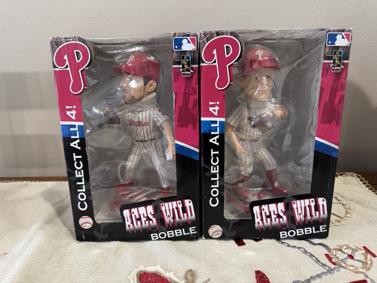 Oswalt & Lee Philadelphia Phillies Aces Wild Bobblehead 2011