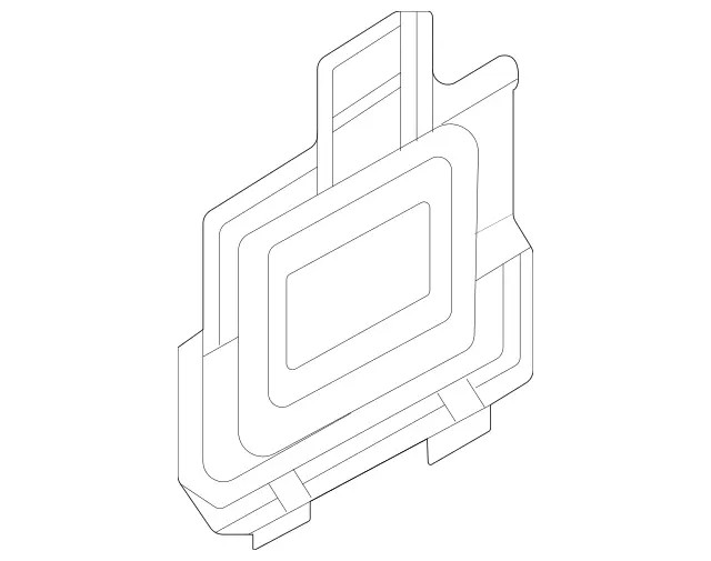 Genuine Mercedes-Benz Cover Bumper Area 190-885-93-00