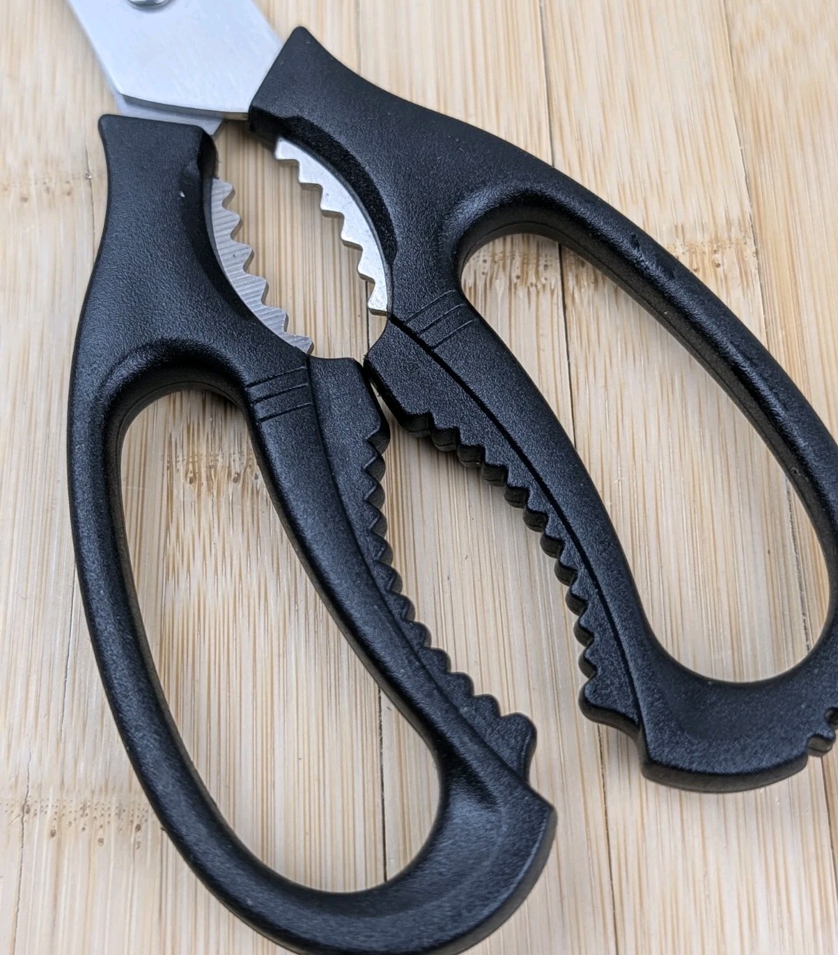CHICAGO CUTLERY Kitchen SHEARS/SCISSORS Jar Opener Handle, Stainless Steel Blade