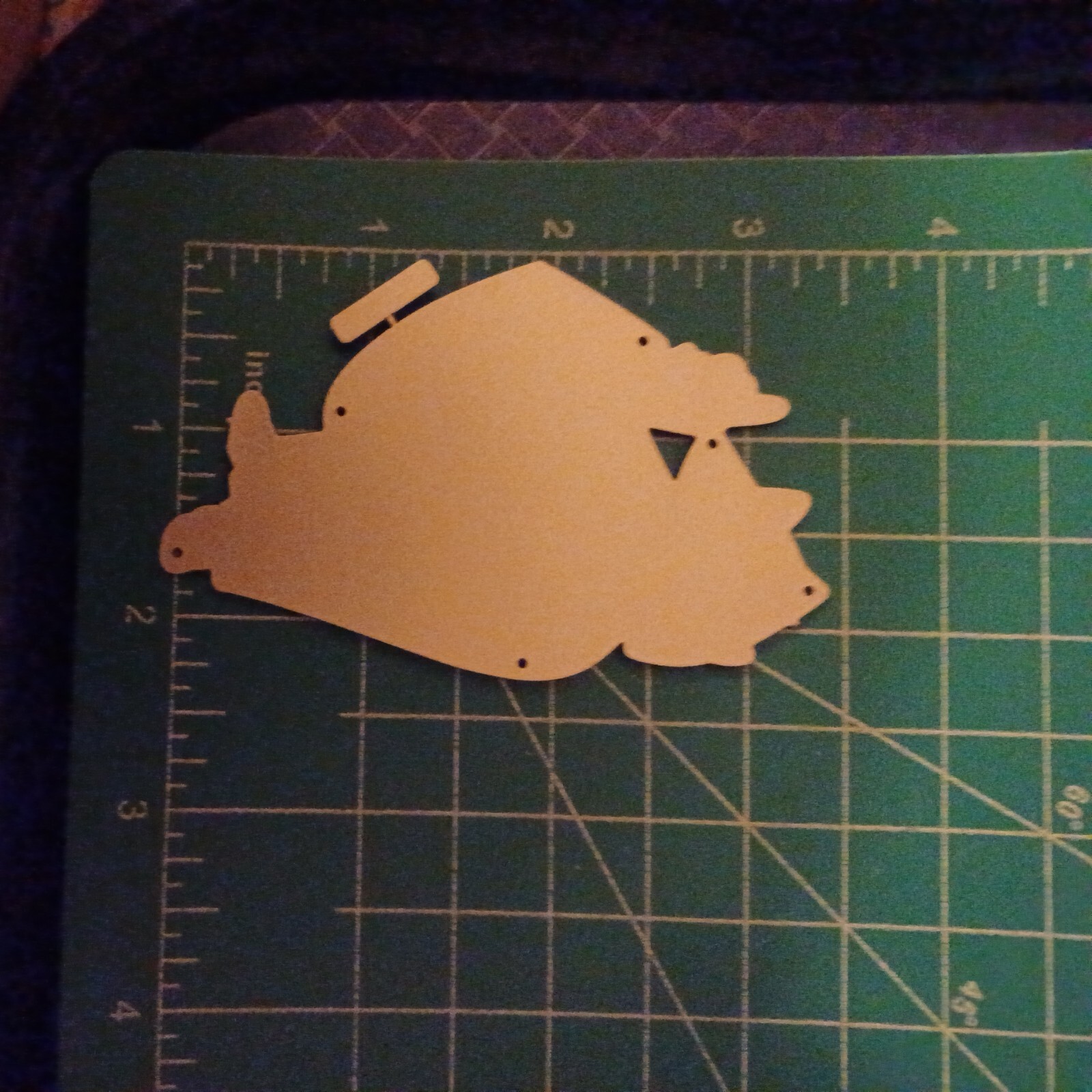 Universal Thin Metal Die Cut Tool Sesame street Count Von Count Vampire Hallowee