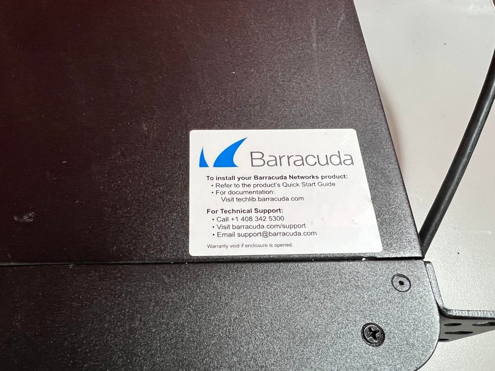 Barracuda BSF200a Spam & Virus Firewall 200