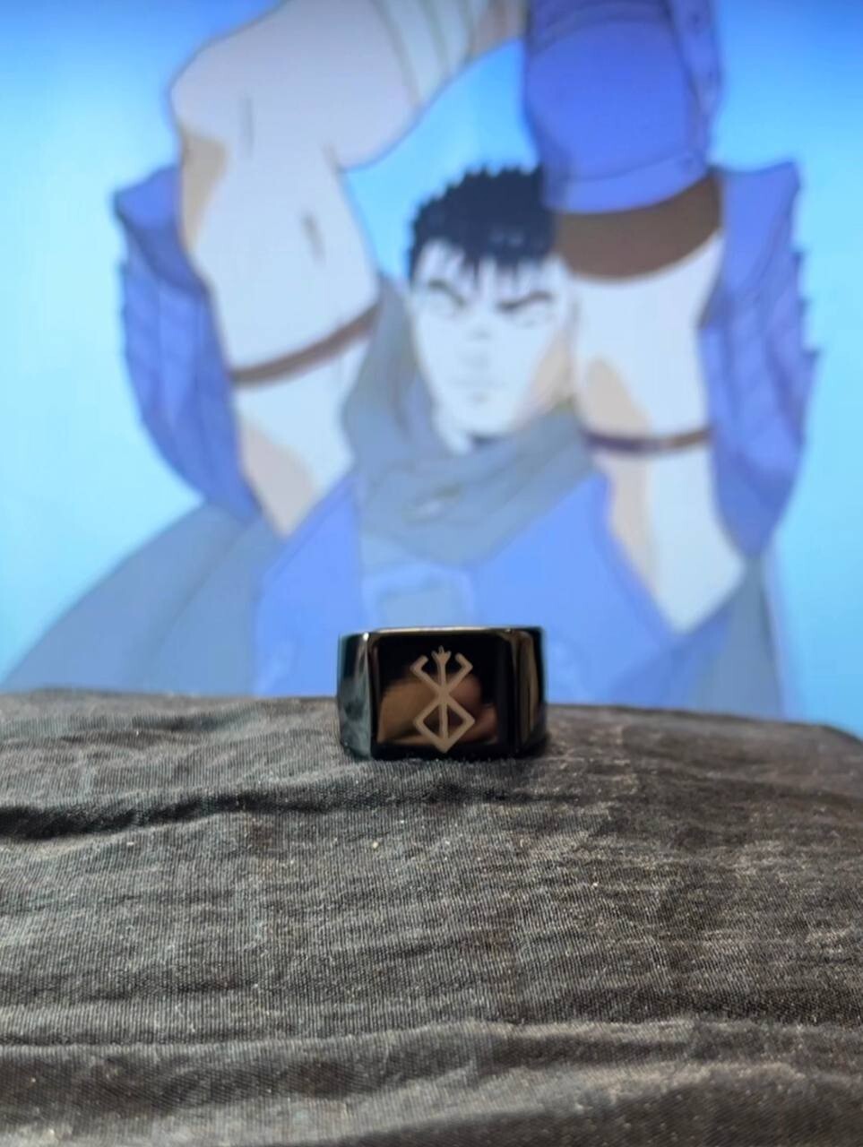 stainles steel berserk ring