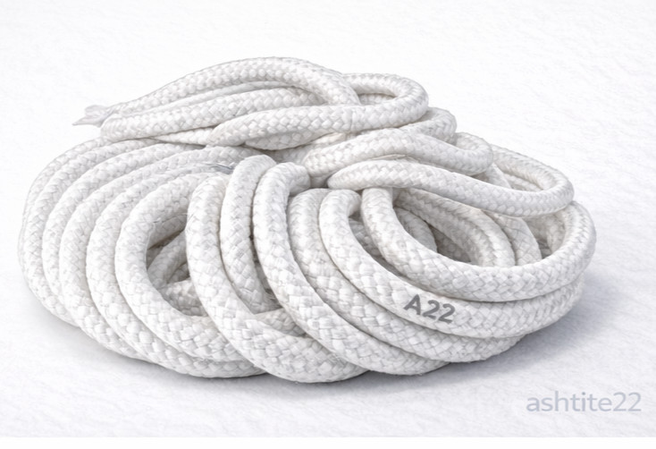 1" Fiberglass Wick Rope By The Foot Bulk Tiki Torch Oil Lamp Braided Fire Wick