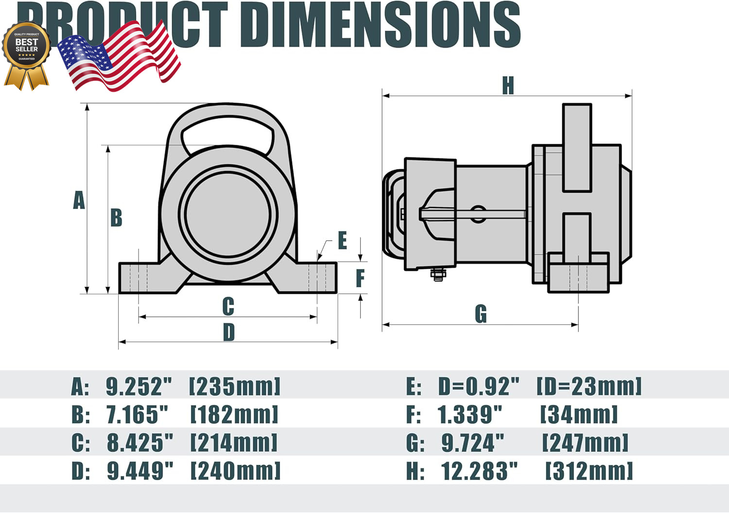 Dump Truck Vibrator Replacement for Clean Bed Shake Out Excess Material