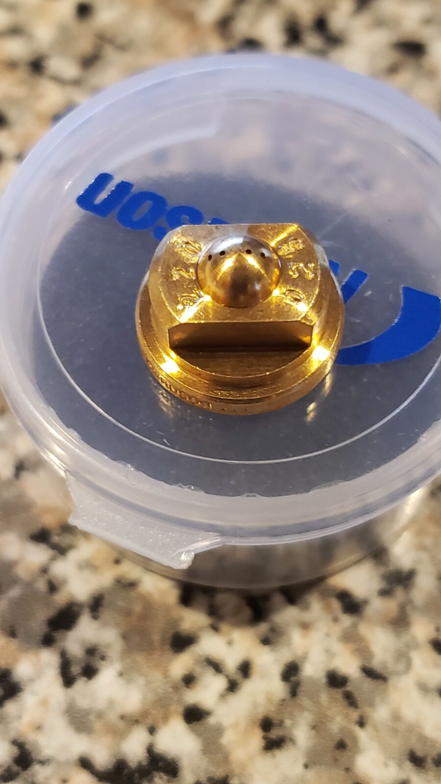 NORDSON 220025 SA19A KH HOT GLUE MELT NOZZLE