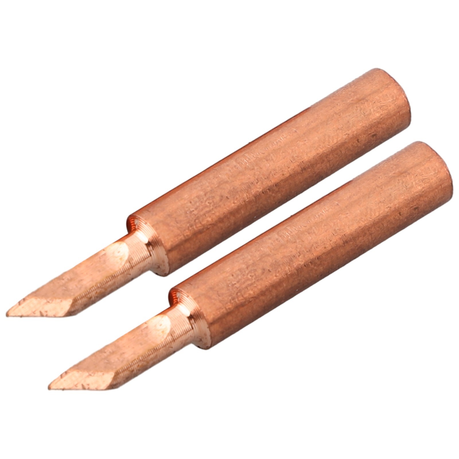 10pc 900M-T-SK Pure Copper Soldering Iron Tip Set Lead-Welding Solder Tip Tools