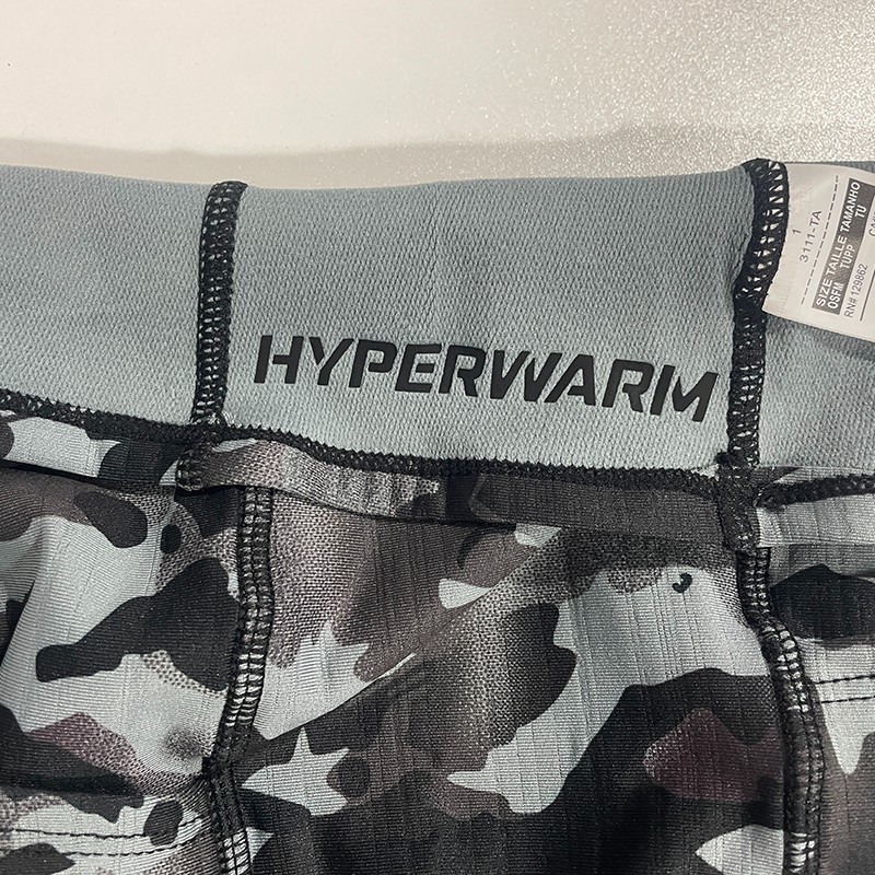 Nike Pro HyperWarm Hood Ski Mask Balaclava Gray Camo - Free Shipping