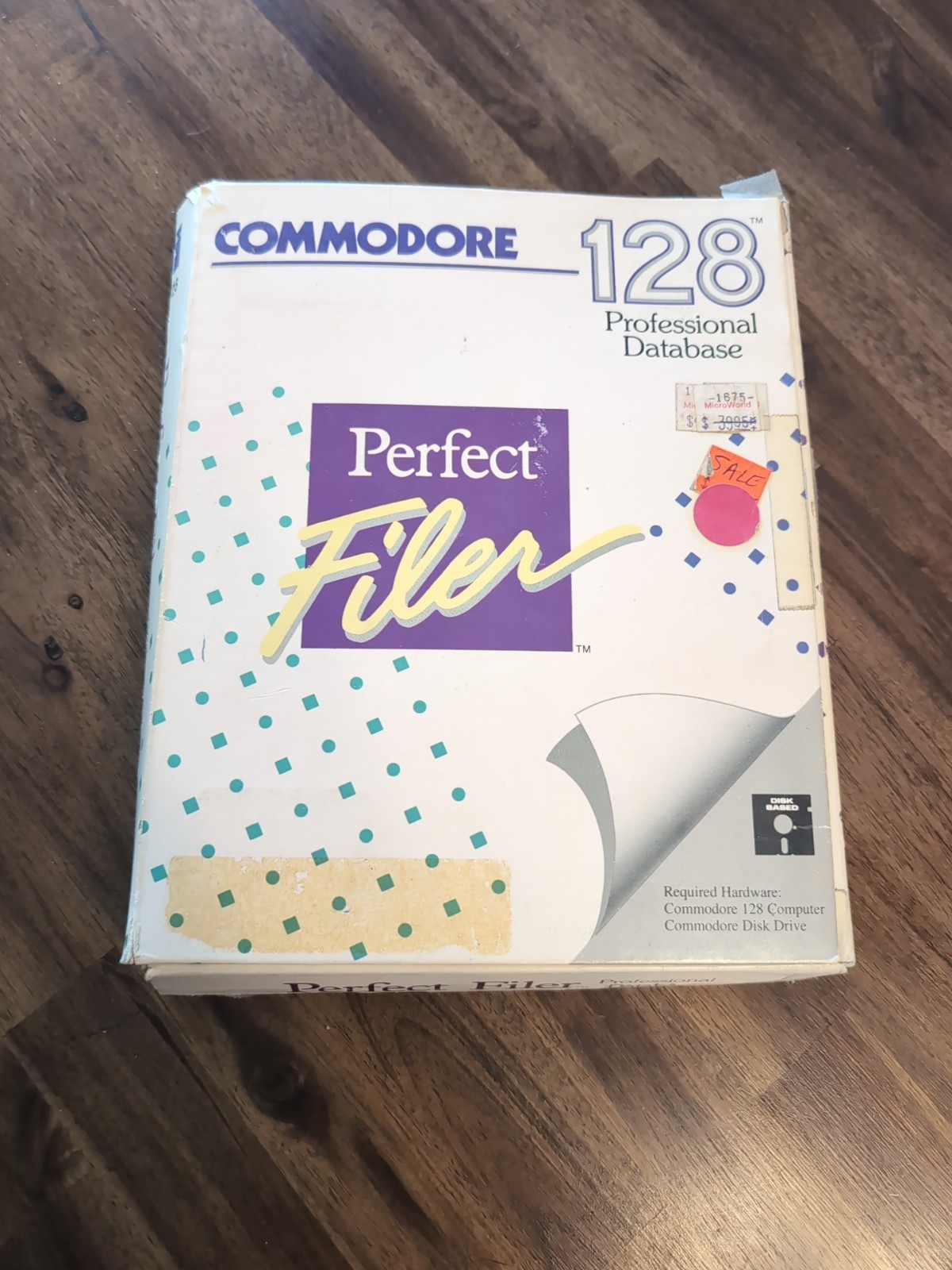 Commodore 128 Perfect Filer Professional Database Software