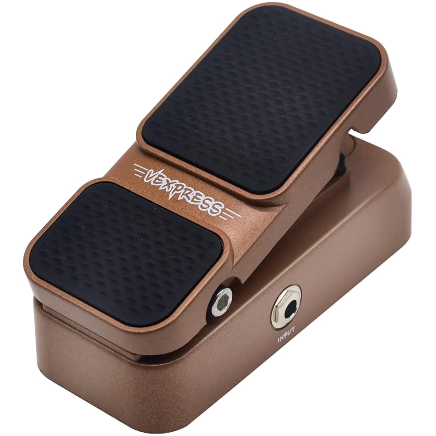 Lightweight 2-in-1 Guitar Volume & Expression Pedal - Battery Powered Vexpress