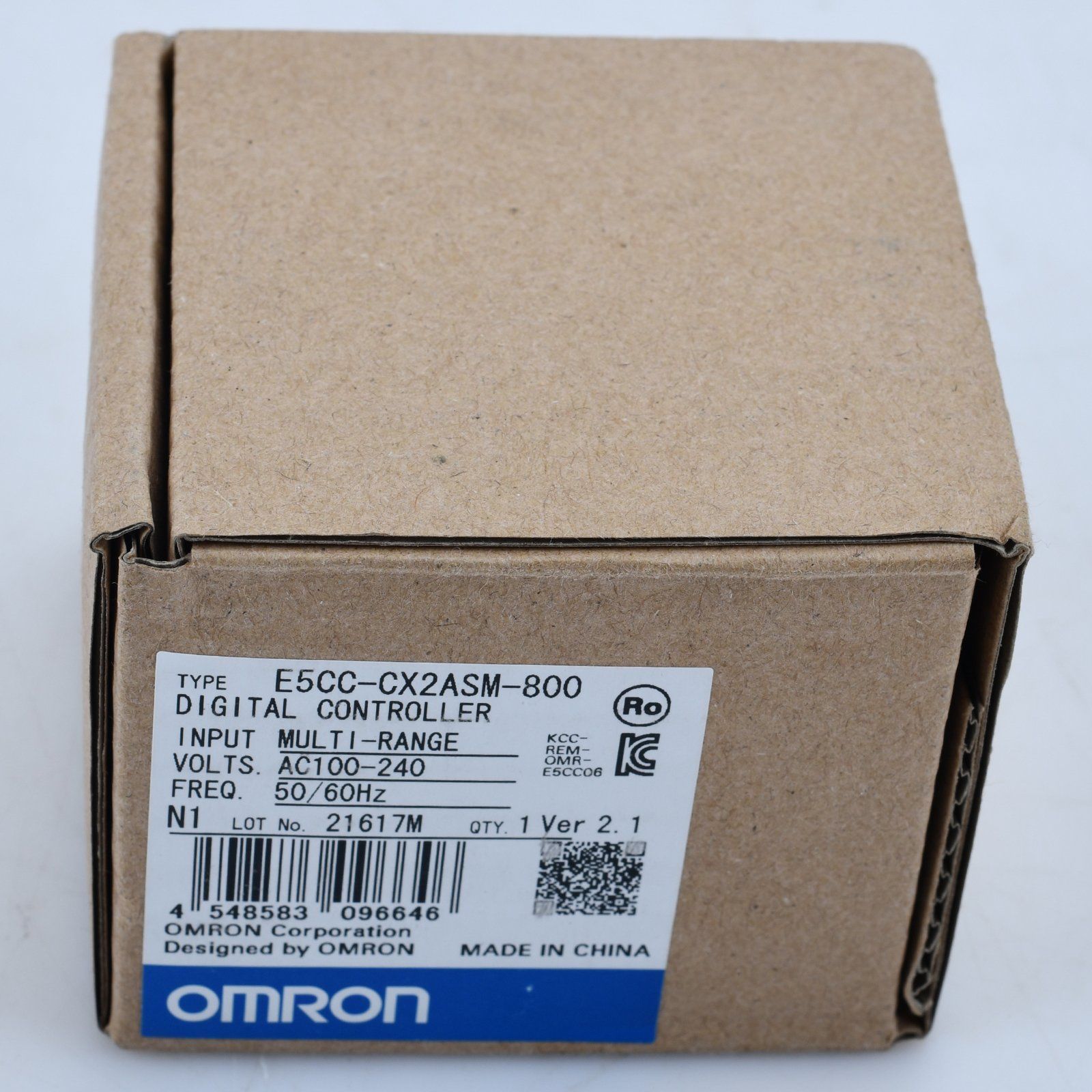 New OMRON E5CC-CX2ASM-800 Temperature Controller 50/60Hz E5CCCX2ASM800 In Box