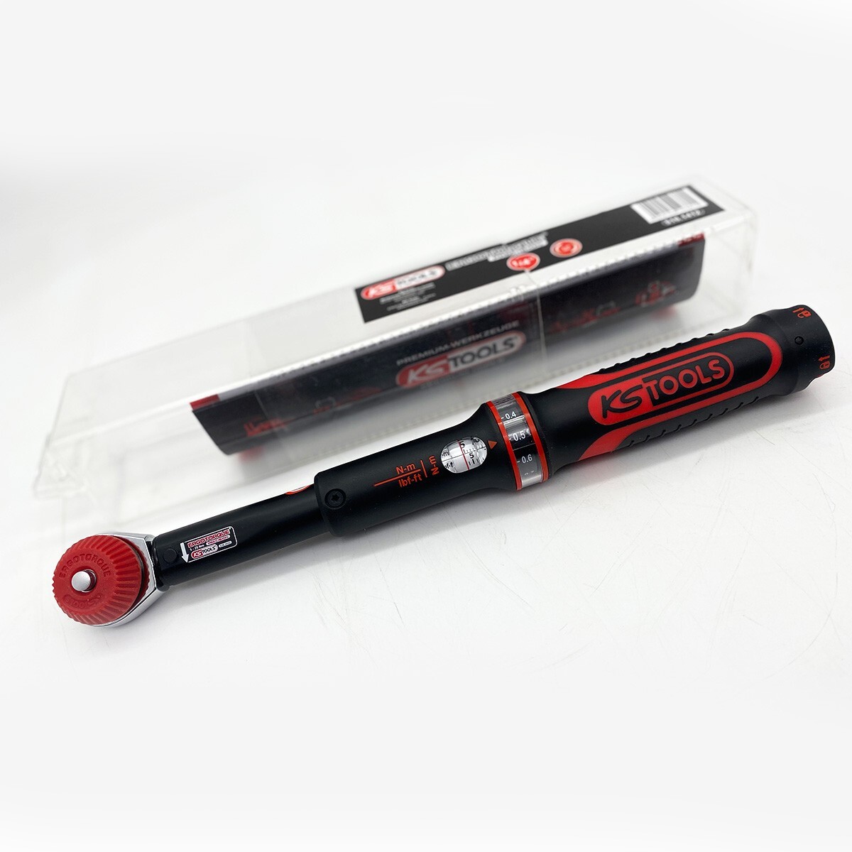 KS Tools torque wrench ERGOTORQUE precision 1/4" 5-25Nm socket square