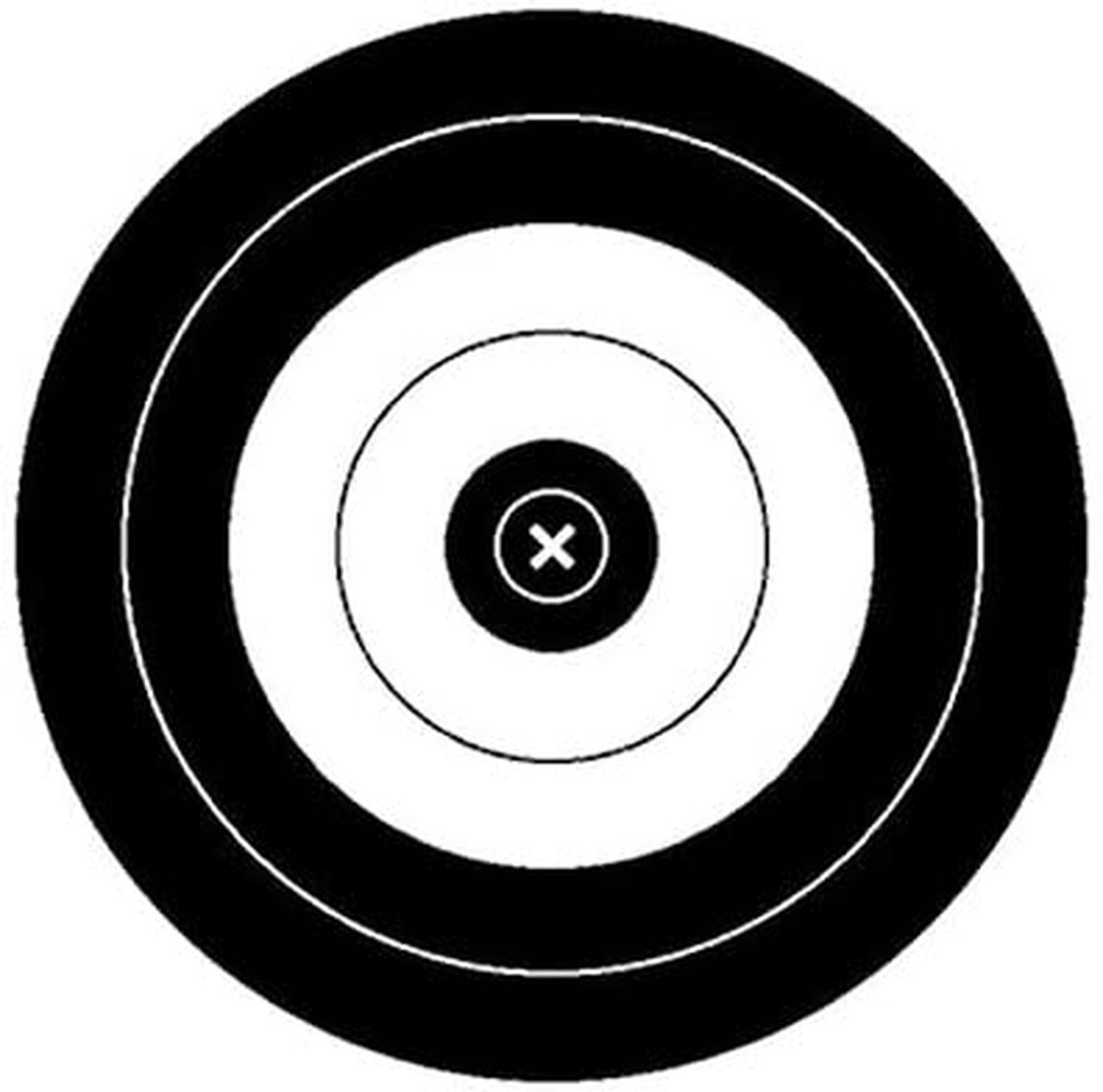 Maple Leaf NFAA Official Field Targets 50 cm 25 Pack